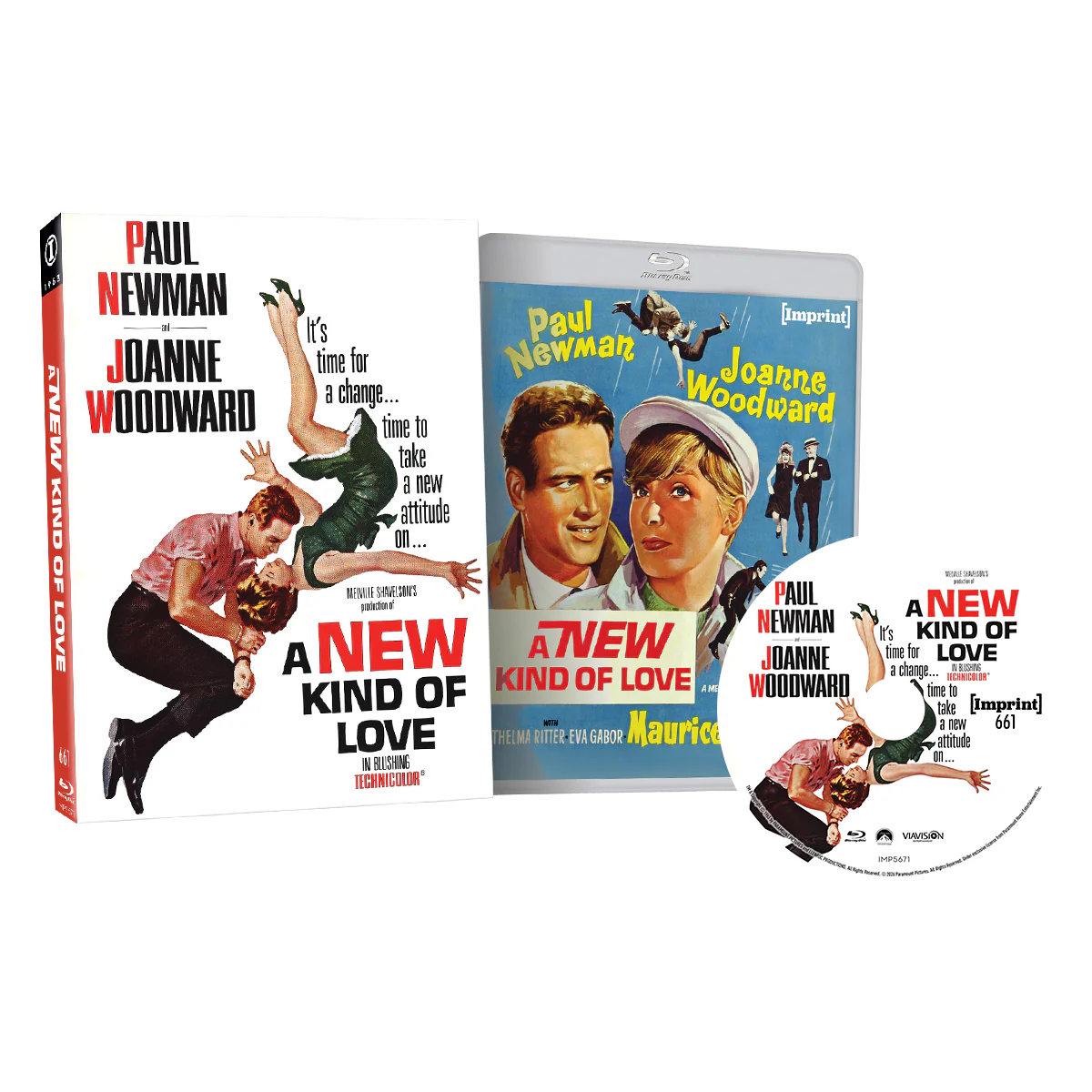 A New Kind of Love (1963) - Limited Edition Blu-ray (Imprint/Region Free)
