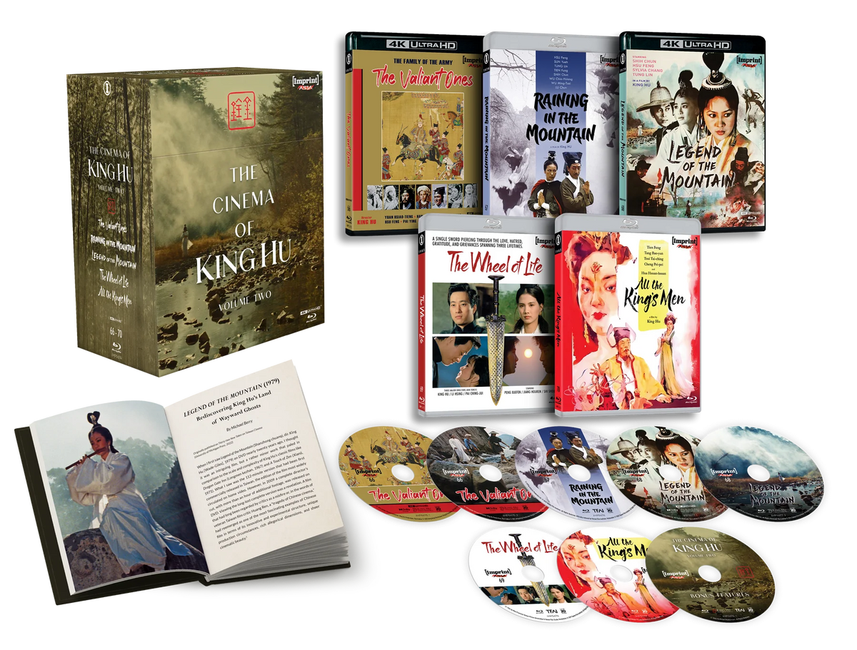 The Cinema Of King Hu: Volume Two (1975 - 1983) - 4K UHD + Blu-ray Limited Edition Hardbox + Hardcover Booklet (Imprint/Region Free) [Preorder]