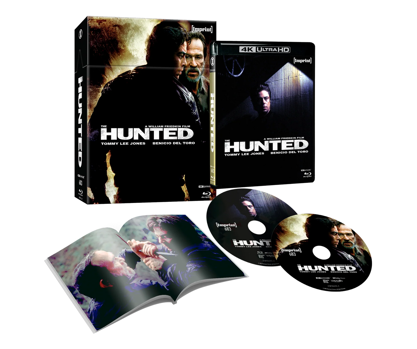 The Hunted (2003) - 4K UHD + Blu-ray Limited Edition Hardbox + Hardcover Booklet (Imprint/Region Free) [Preorder]
