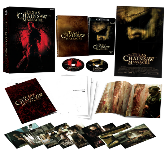 The Texas Chainsaw Massacre (2003) - 4K UHD + Blu-ray Limited Edition Lenticular Large Hardbox  (Imprint/Region Free) [Preorder]
