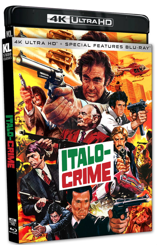 Italo-Crime Collection 4K UHD with Slipcover (Kino Lorber) [Preorder]