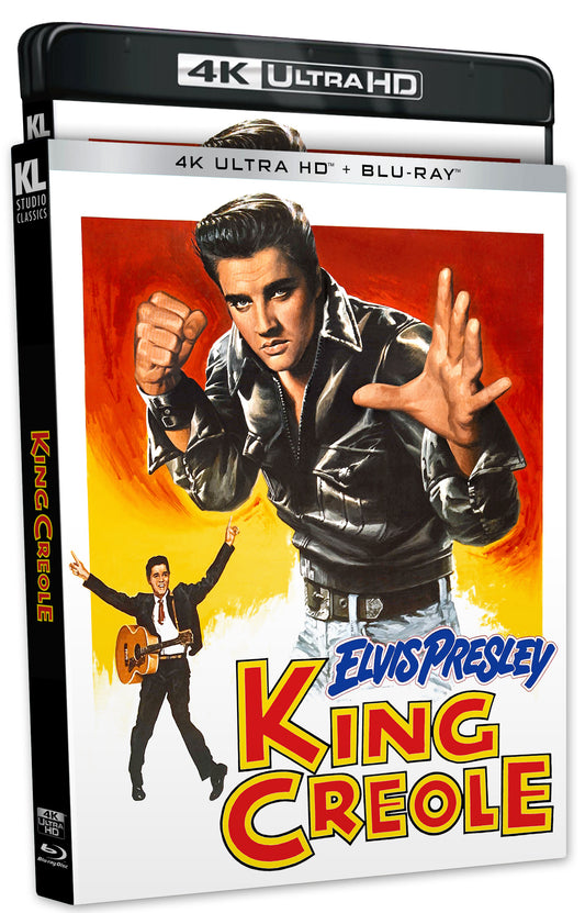 King Creole 4K UHD + Blu-ray with Slipcover (Kino Lorber) [Preorder]