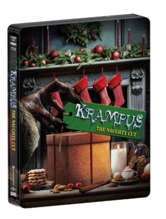 Krampus: The Naughty Cut 4K UHD + Blu-ray Limited Edition SteelBook (Scream Factory)