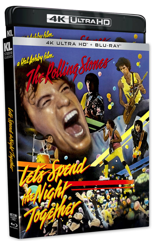 Rolling Stones: Let's Spend the Night Together 4K UHD + Blu-ray with Slipcover (Kino Lorber) [Preorder]