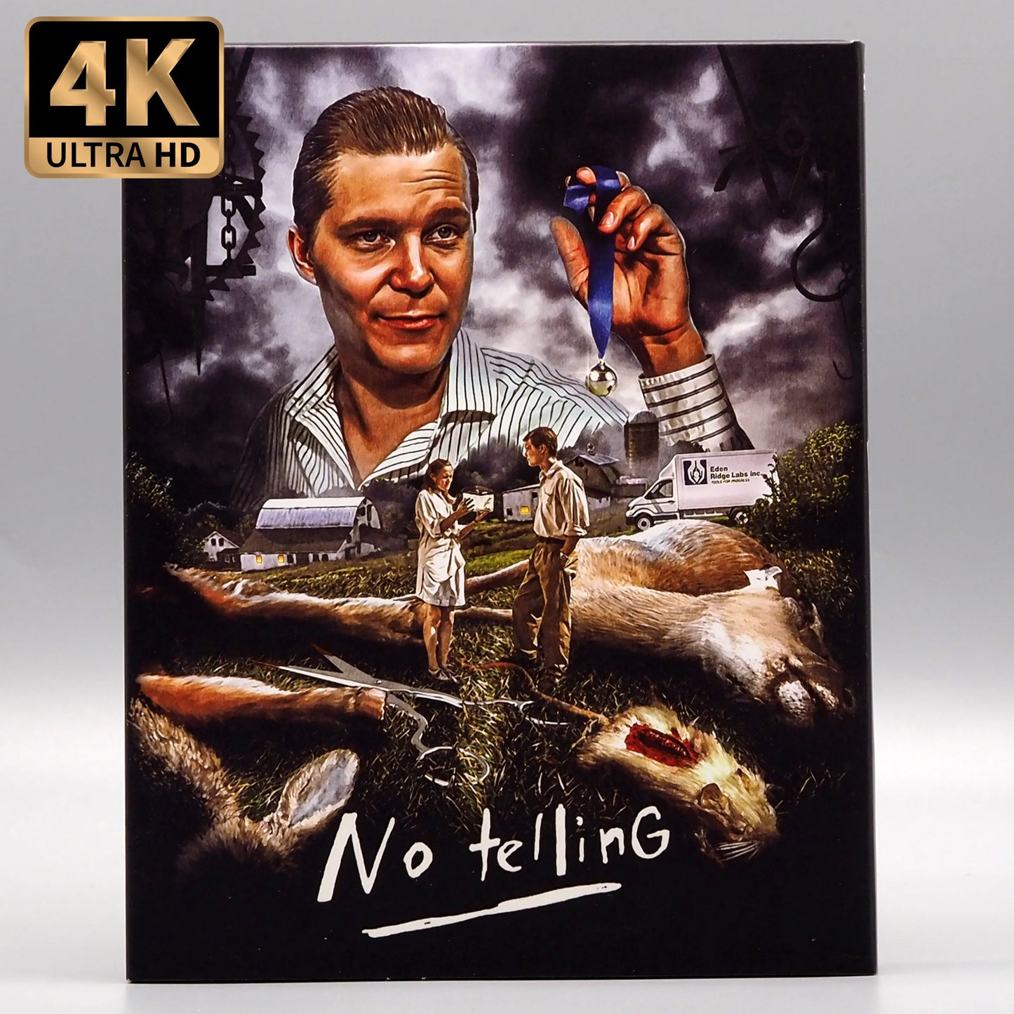 The Films of Larry Fessenden: Volume 1 - Habit & No Telling 4K UHD + Blu-ray with Limited Edition Hard Slipcase + Dual Slipcover combo (Vinegar Syndrome) LIMIT 1 PER CUSTOMER