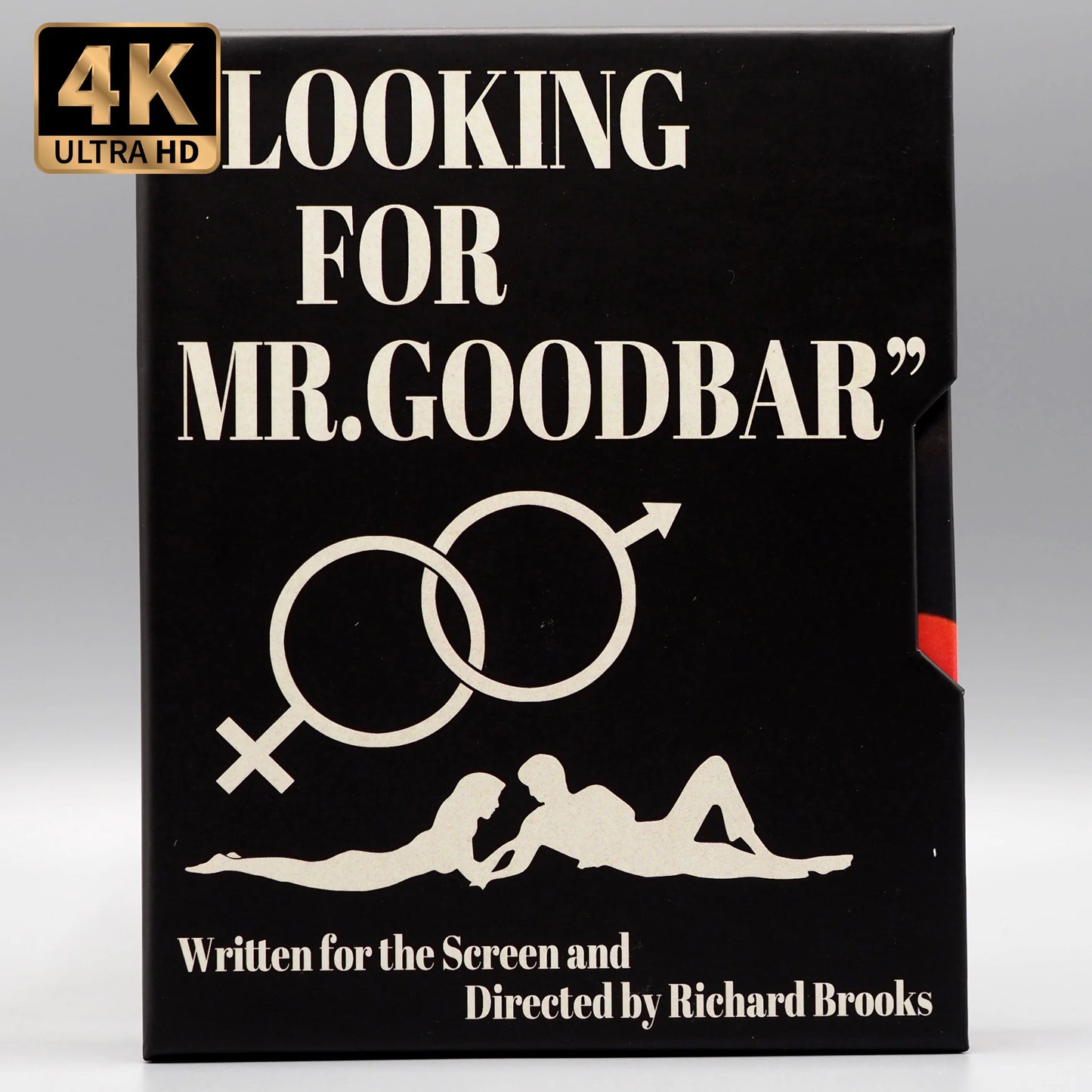 Looking for Mr. Goodbar 4K UHD + Blu-ray with Limited Edition Slipcase + Slipcover Combo (Vinegar Syndrome) 4K UHD REPLACEMENT DISC IS INCLUDED