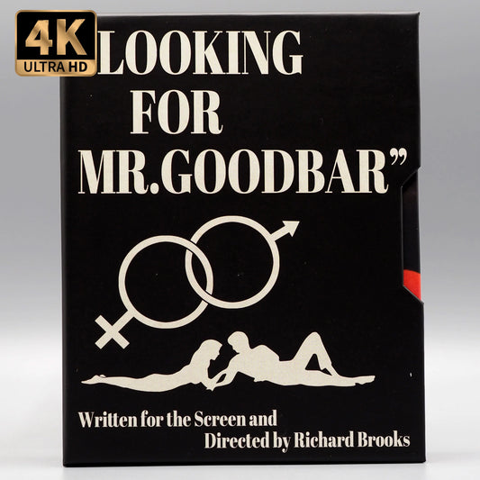 Looking for Mr. Goodbar 4K UHD + Blu-ray with Limited Edition Slipcase + Slipcover Combo (Vinegar Syndrome) 4K UHD REPLACEMENT DISC IS INCLUDED