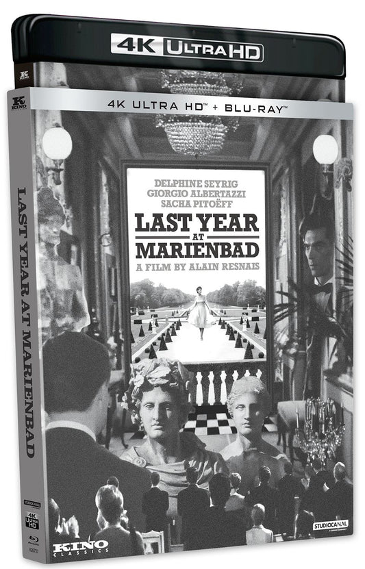 Last Year at Marienbad 4K UHD + Blu-ray with Slipcover (Kino Lorber)
