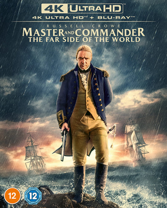 Master and Commander - The Far Side of the World 4K UHD + Blu-ray (20th Century Studios/Region Free) UK Import [Preorder]