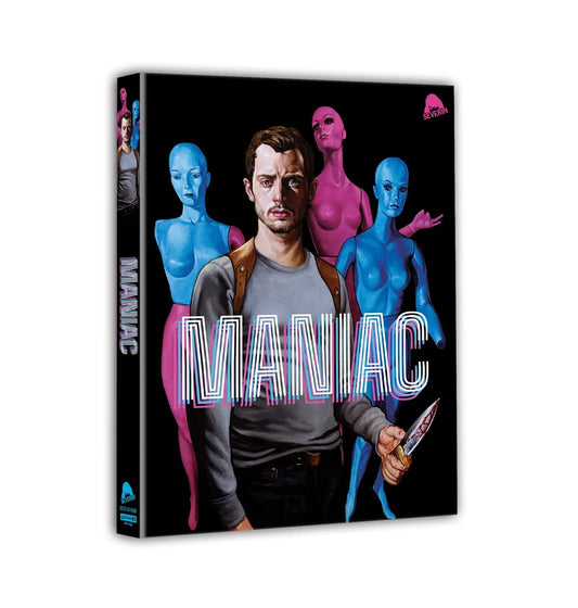 Maniac 4K UHD + Blu-ray with Limited Edition Slipcover (Severin Films U.S.) LIMIT 1 PER CUSTOMER