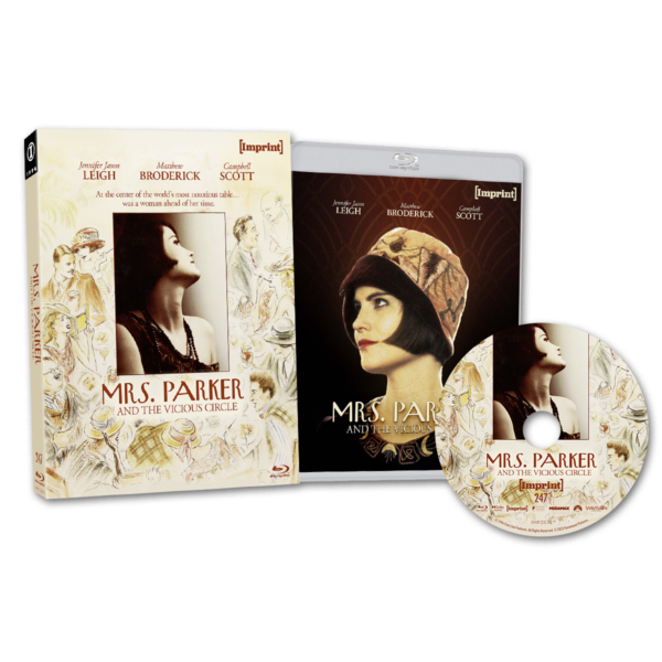 Mrs. Parker and the Vicious Circle (1994) Blu-ray w/slip (Imprint/Region Free)