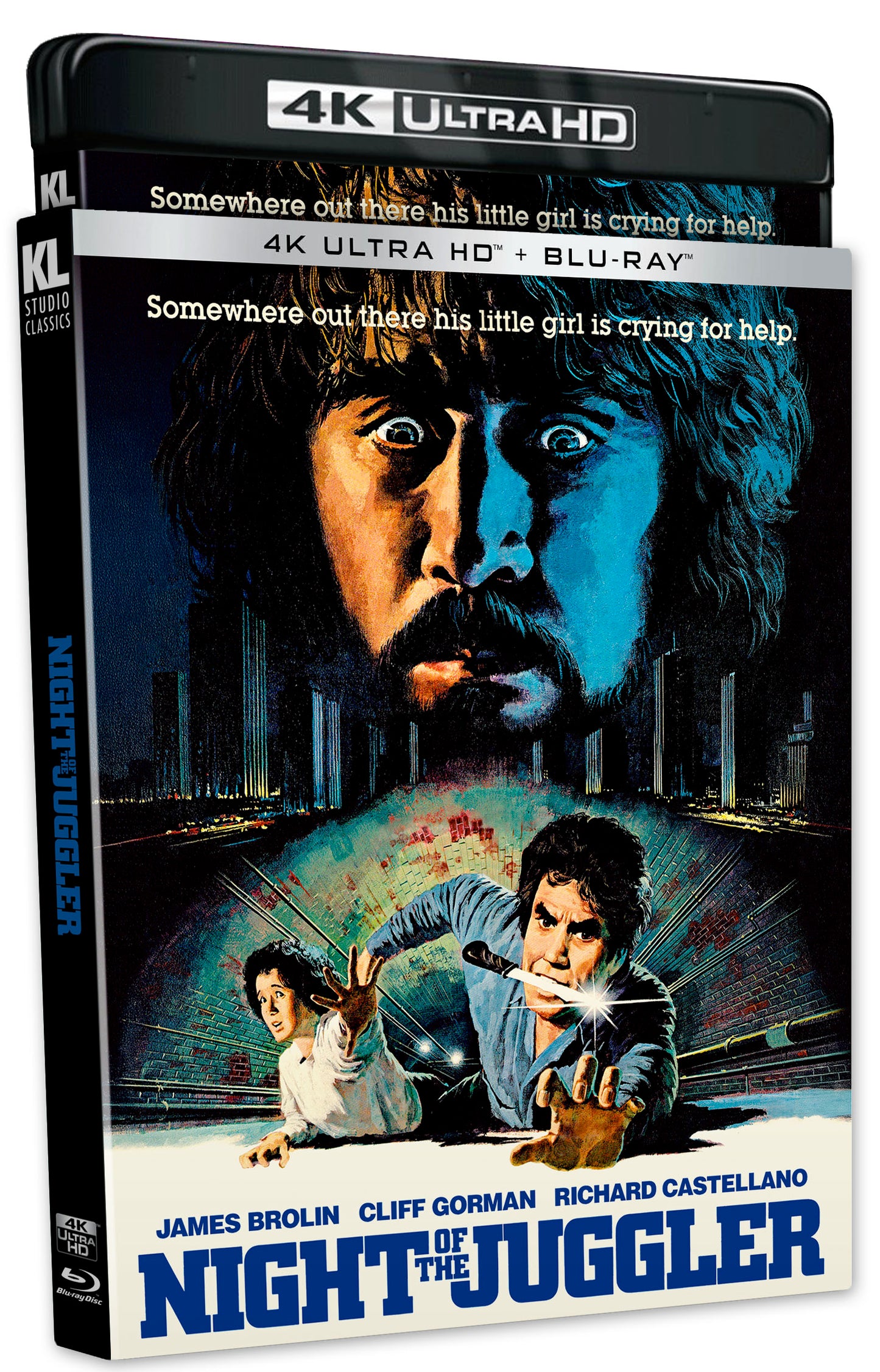 Night of the Juggler 4K UHD + Blu-ray with Slipcover (Kino Lorber) [Preorder]