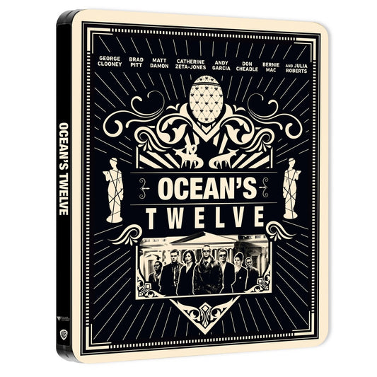 Ocean's Twelve 4K UHD + Blu-ray SteelBook (Warner Bros. UK/Region Free)