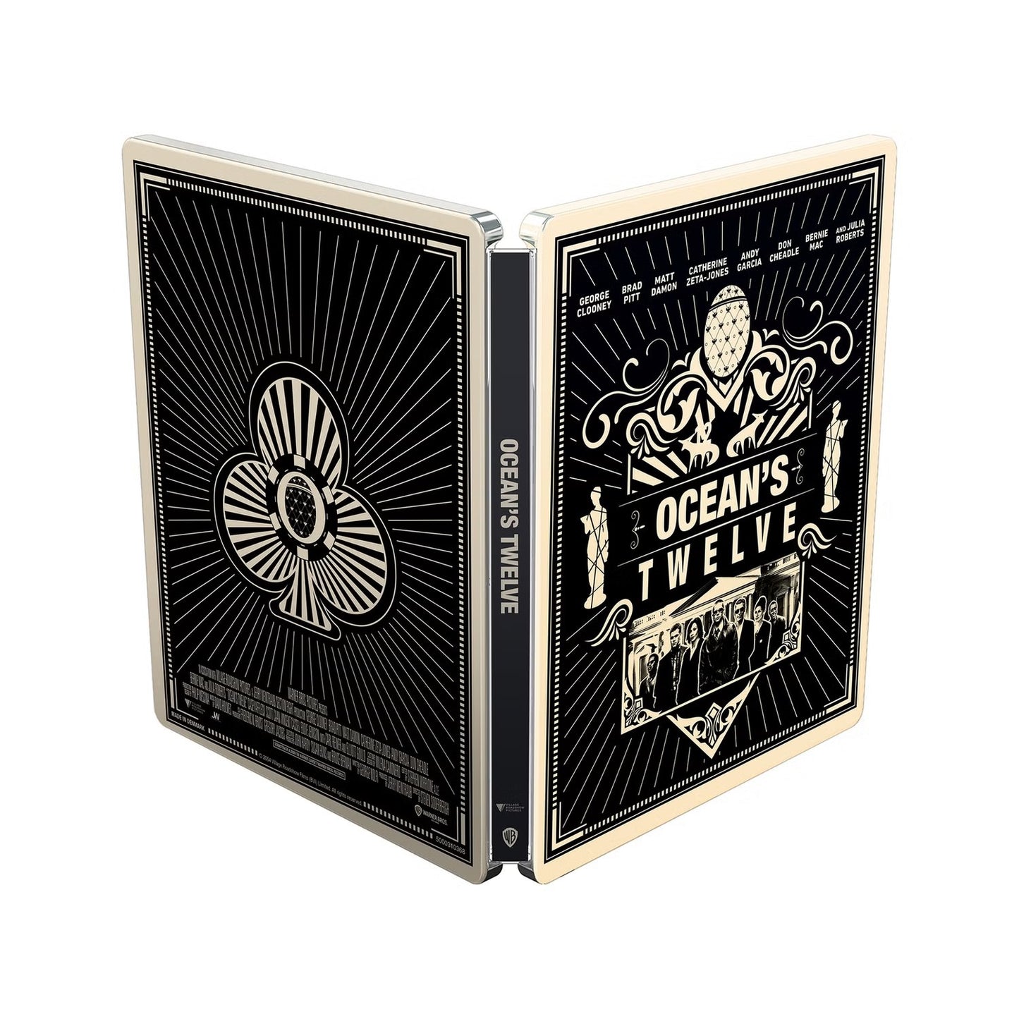 Ocean's Twelve 4K UHD + Blu-ray SteelBook (Warner Bros. UK/Region Free)