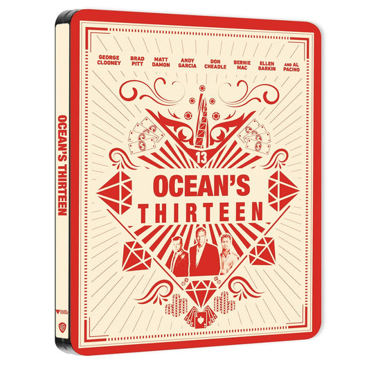 Ocean's Thirteen 4K UHD + Blu-ray SteelBook (Warner Bros. UK/Region Free)