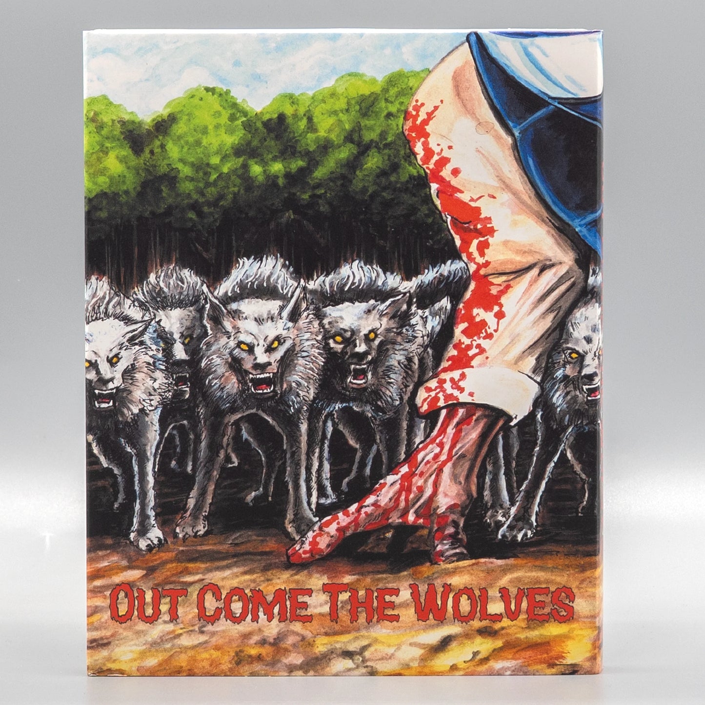 Out Come the Wolves Blu-ray with Limited Edition Slipcover (Shudder) LIMIT 1 PER CUSTOMER