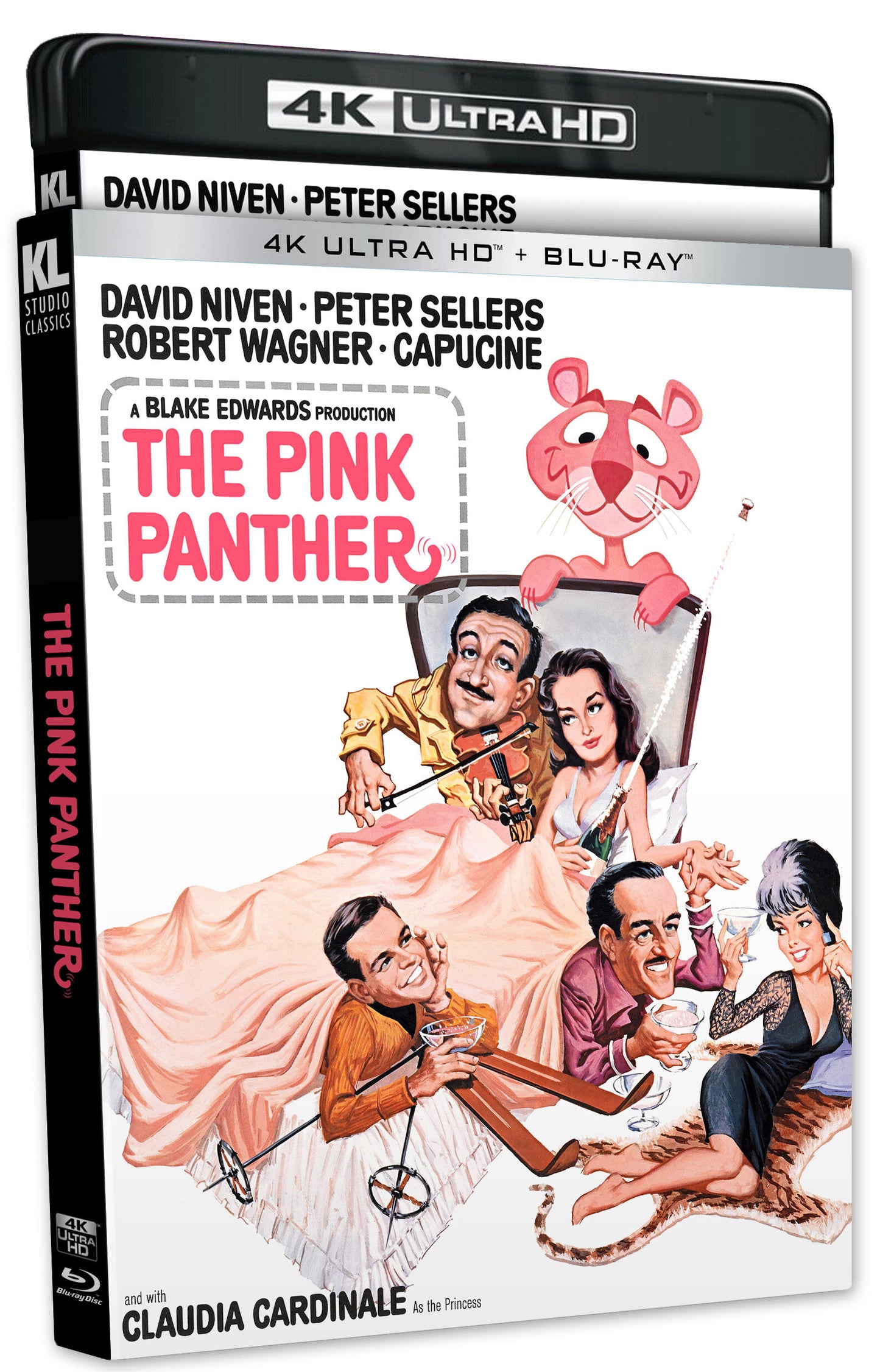 The Pink Panther 4K UHD + Blu-ray with Slipcover (Kino Lorber) [Preorder]