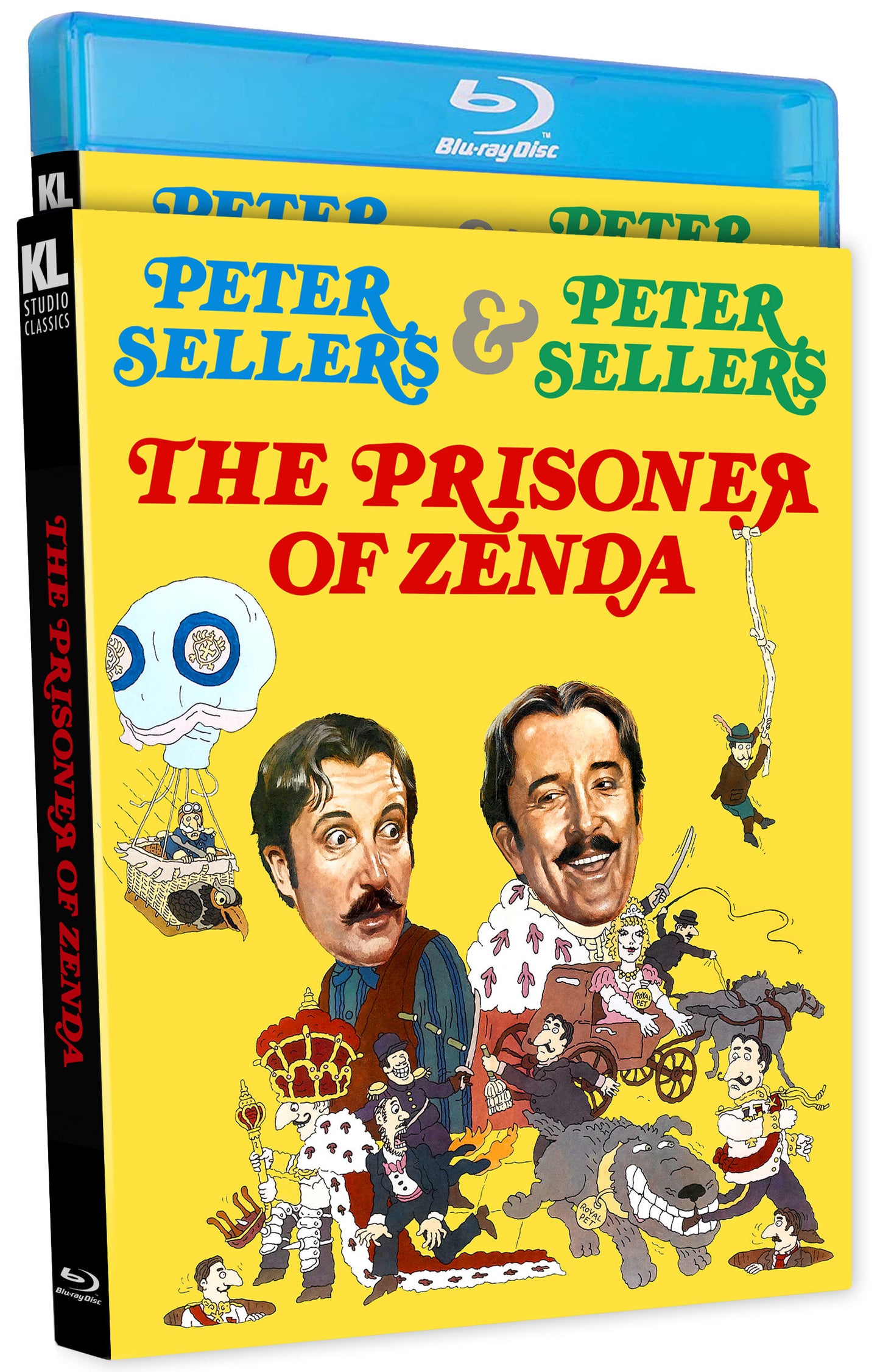 The Prisoner of Zenda Blu-ray with Slipcover (Kino Lorber)