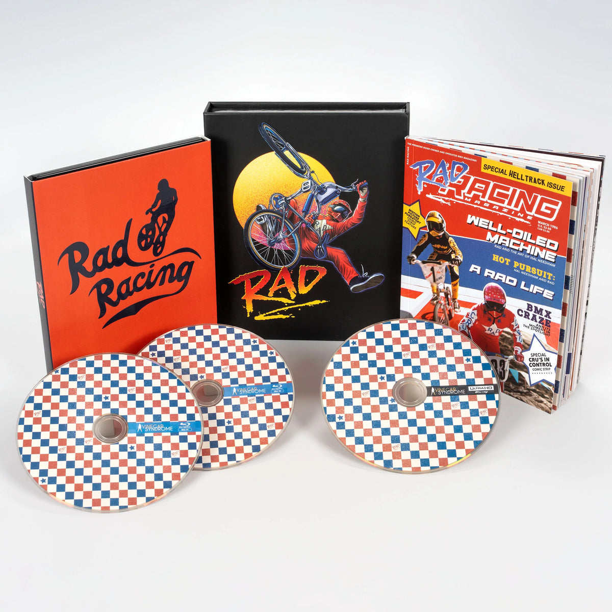 Rad 4K UHD + Blu-ray with Deluxe Magnet Box + Slipcover (Vinegar Syndrome) LIMIT 1 PER CUSTOMER