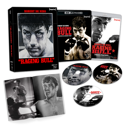 Raging Bull (1980) – 4K UHD + Blu-ray Hardbox with Booklet (Imprint/Region Free)