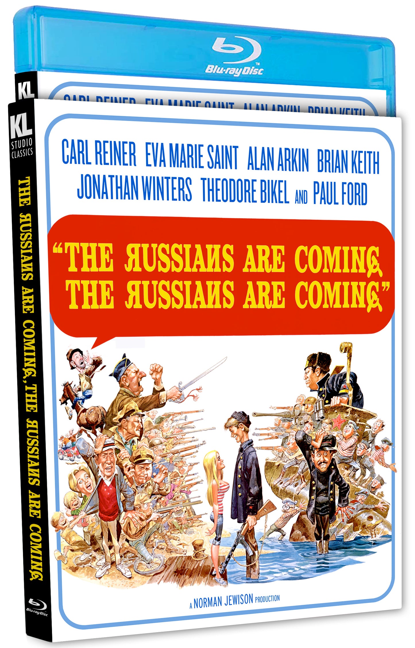 The Russians Are Coming, The Russians Are Coming Special Edition Blu-ray with Slipcover (Kino Lorber)