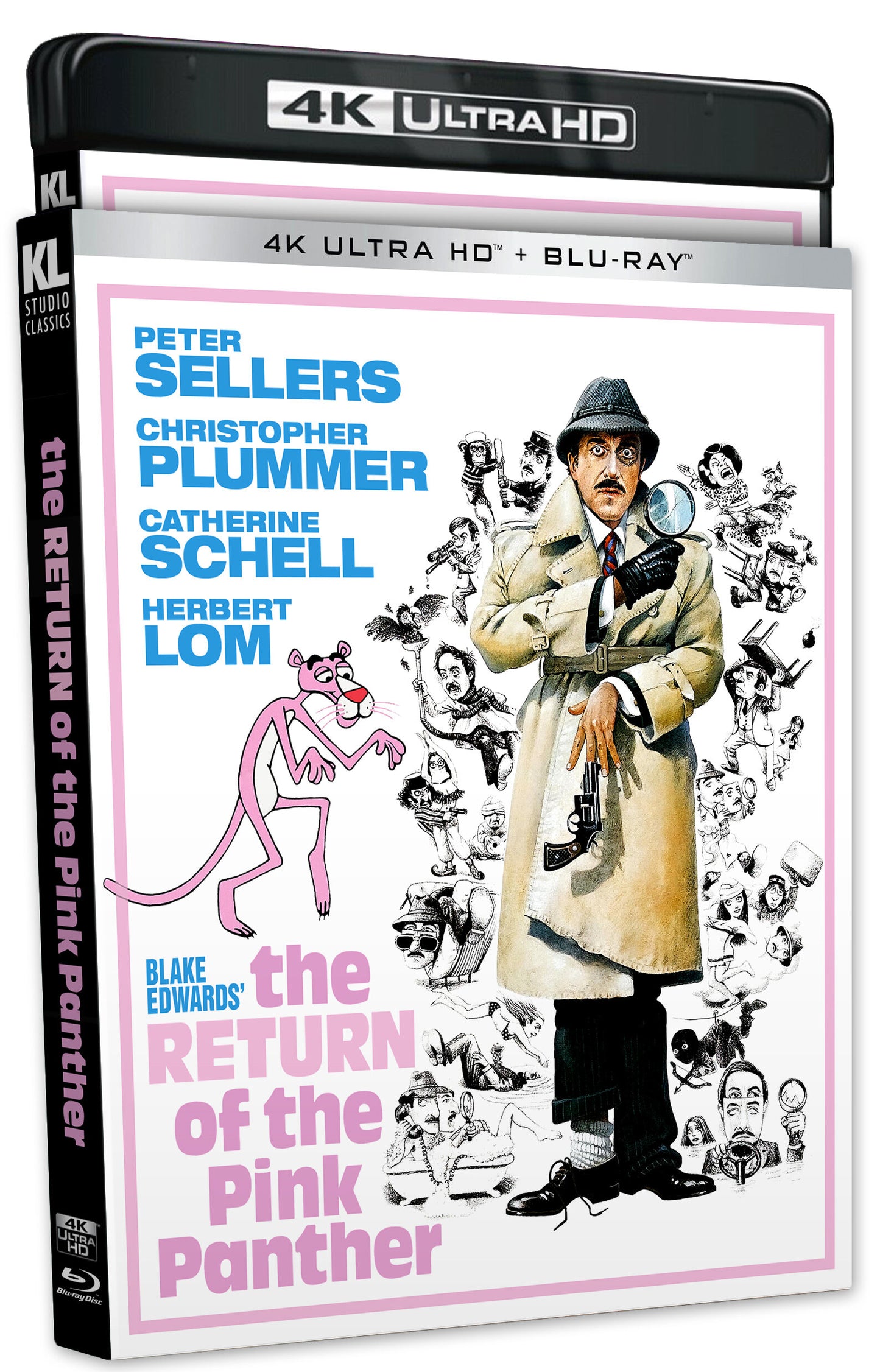 The Return of the Pink Panther 4K UHD + Blu-ray with Slipcover (Kino Lorber)