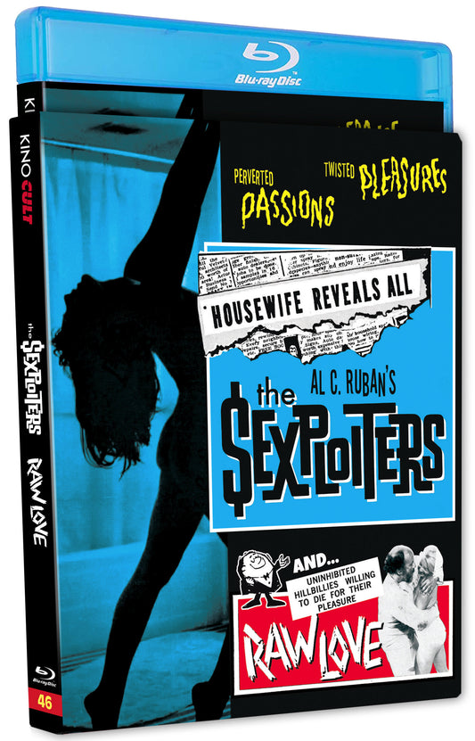 The Sexploiters / Raw Love Blu-ray with Slipcover (Kino Lorber) [Preorder]