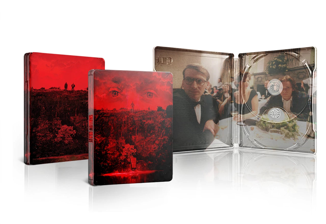 Shallow Grave Limited Edition Steelbook 4K Ultra HD + Blu-Ray (Film 4/Region Free/B) [Preorder] LIMIT 1 PER CUSTOMER