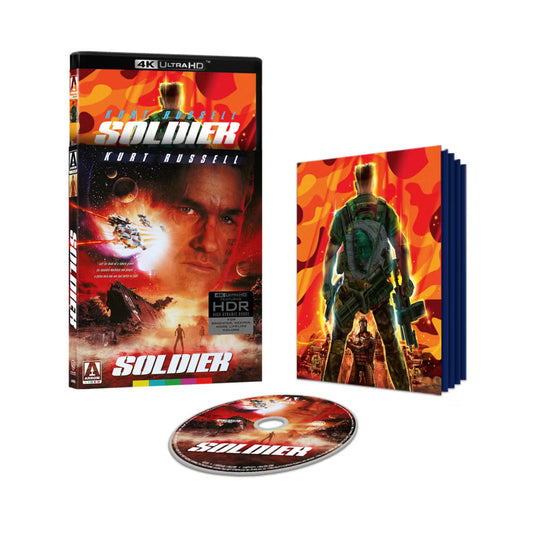 Soldier 4K UHD Limited Edition with Slipcover (Arrow Video U.S.) [Preorder] LIMIT 2 PER CUSTOMER