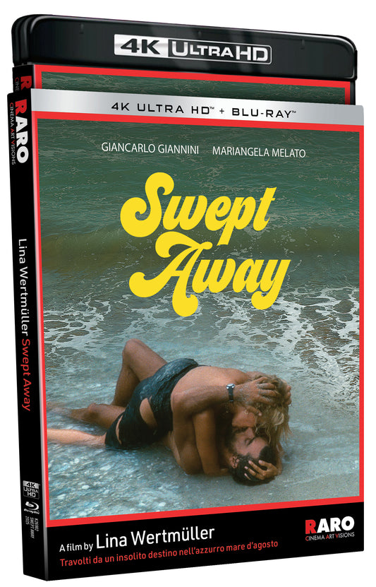 Swept Away 4K UHD + Blu-ray Extras with Slipcover (Raro)