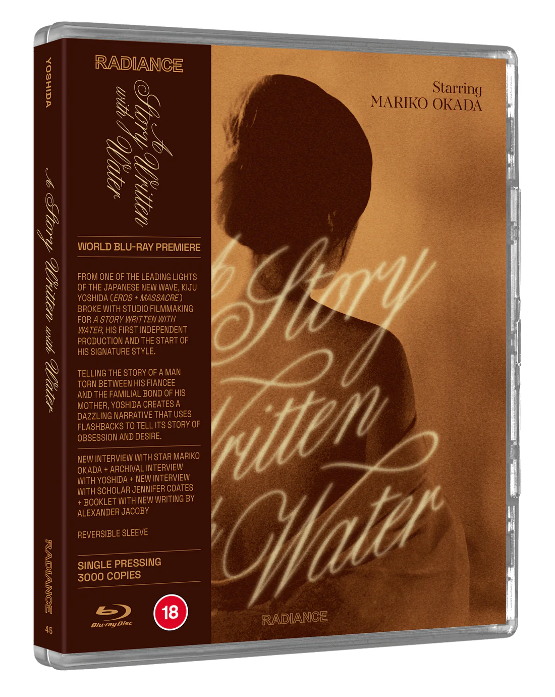 A Story Written with Water Single-Pressing Blu-ray (Radiance UK/Region B) [Preorder]