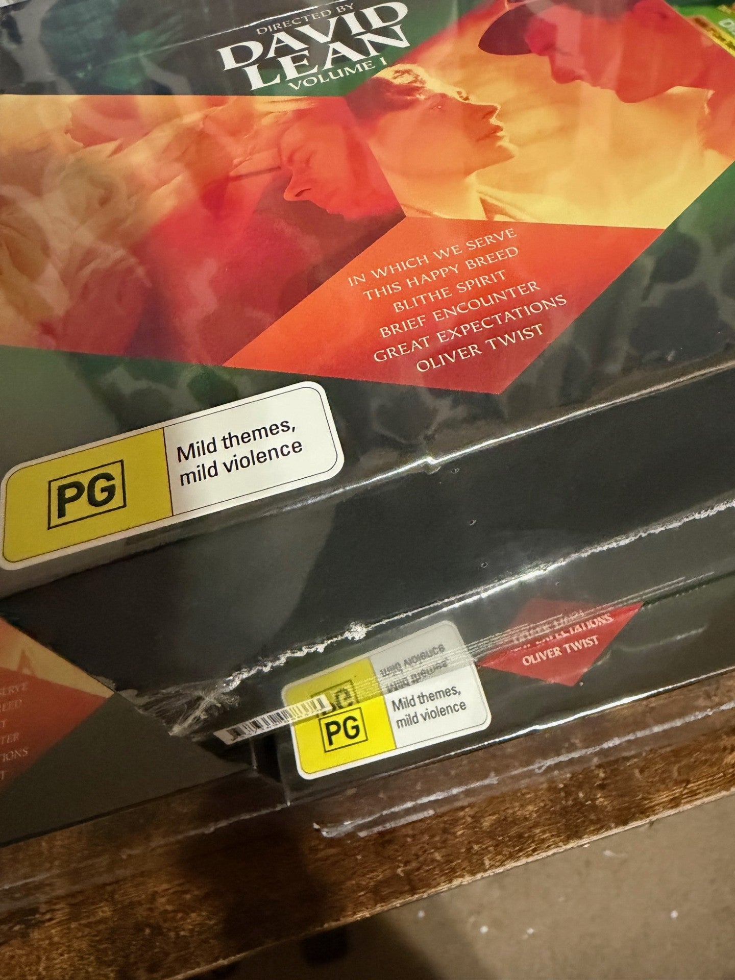 Directed By… David Lean – Volume One (1942 – 1948) Blu-ray Hardbox (Imprint/Region Free) DAMAGED HARDBOXES (SEE SAMPLE PHOTOS)