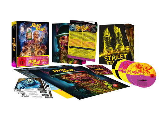 Street Trash Ultimate Viper Edition, 2 4K-UHDs, 3 Blu-rays (Plaion/Region Free/B)