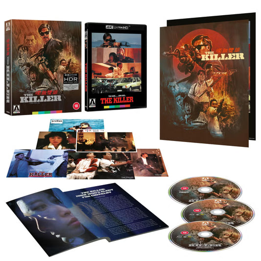 The Killer 4K UHD Limited Edition with Slipcover (Arrow Video UK/Region Free/B) LIMIT 2 PER CUSTOMER