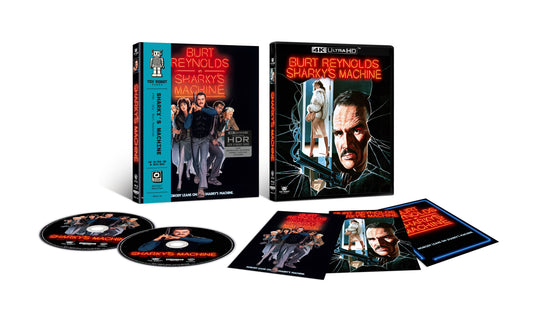 Sharky's Machine 4K UHD & Blu-ray with Slipcover (Toy Robot Video U.S.) [Preorder]