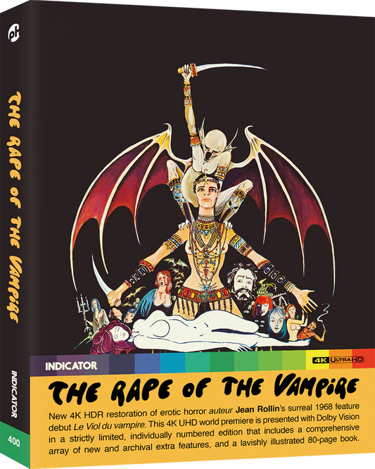 The Rape of the Vampire 4K UHD Limited Edition with Slipcase (Powerhouse Films U.S.)