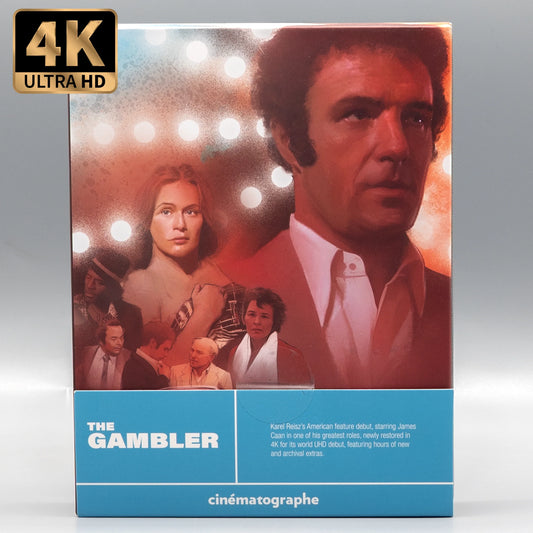 The Gambler 4K UHD + Blu-ray with Limited Edition J-Card MediaBook Slipcase (Cinématographe)