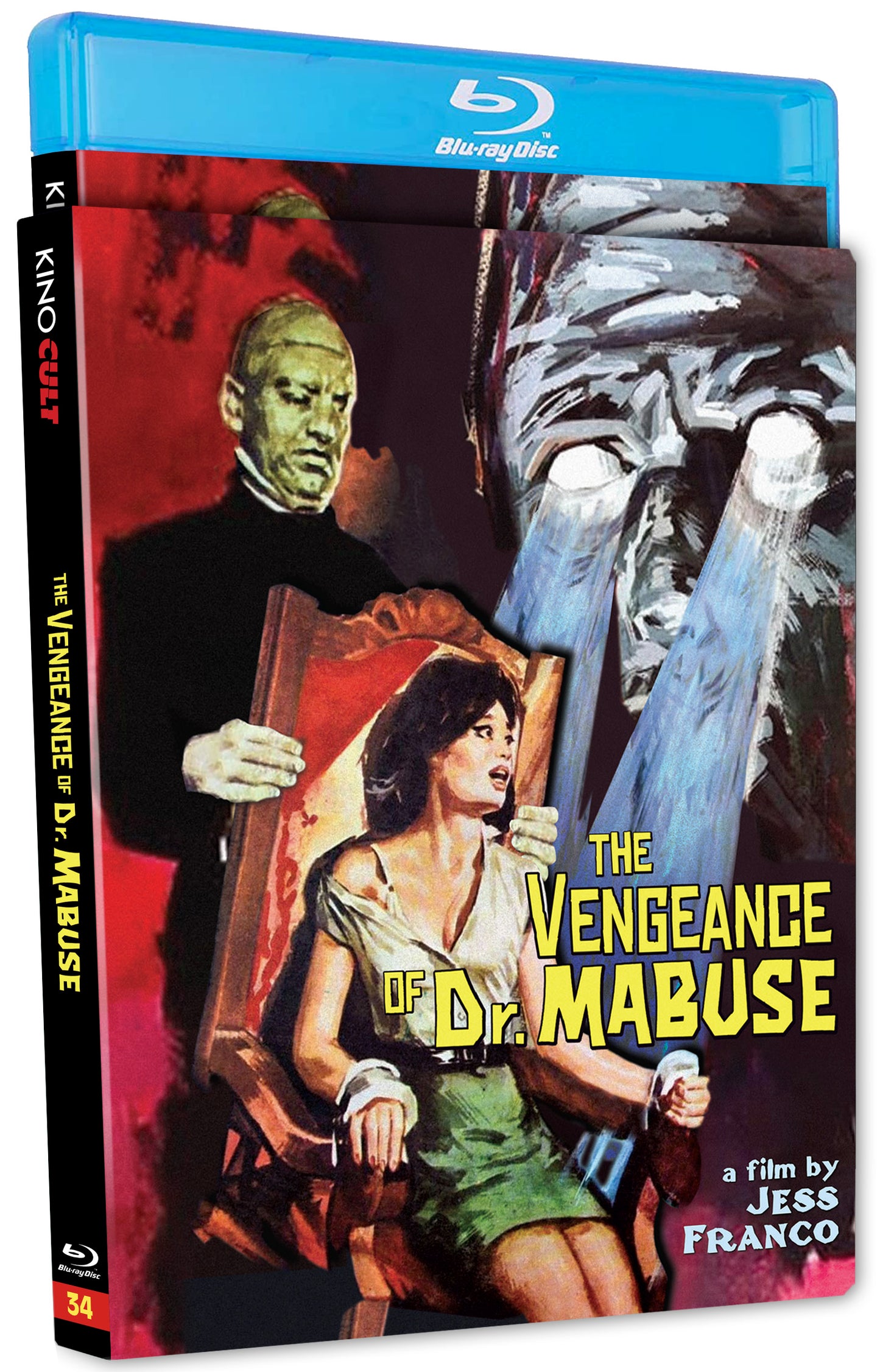The Vengeance of Dr. Mabuse Blu-ray with Slipcover (Kino Lorber)