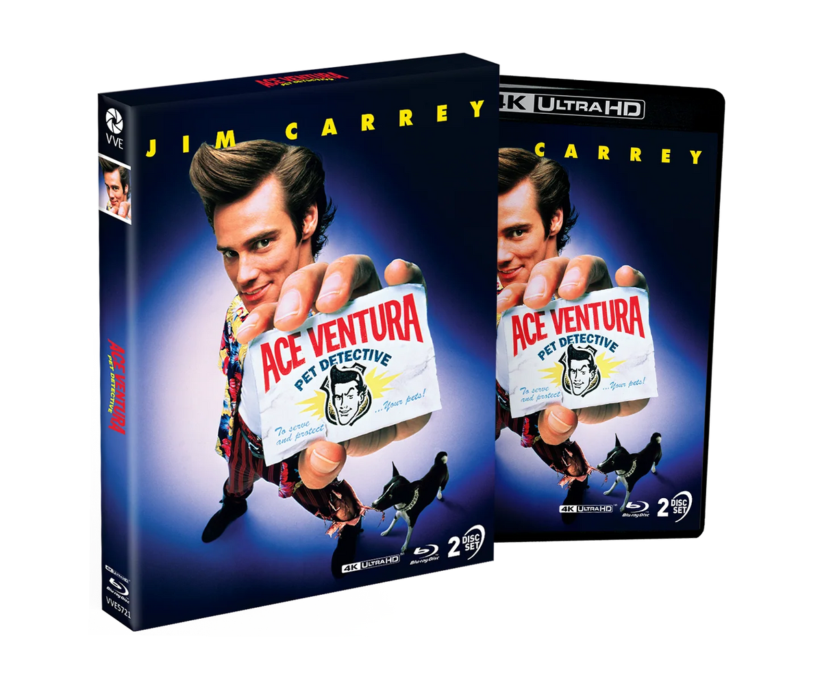 Ace Ventura: Pet Detective (1994) - Special Edition 4K UHD + Blu-ray (ViaVision/Region Free)