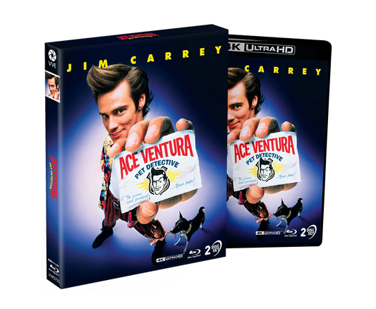 Ace Ventura: Pet Detective (1994) - Special Edition 4K UHD + Blu-ray (ViaVision/Region Free)