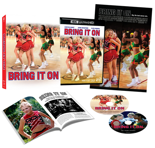 Bring It On (2000) - 4K UHD + Blu-ray Limited Edition 3D Lenticular Hardcase + Hardcover Booklet + Poster (ViaVision/Region Free)