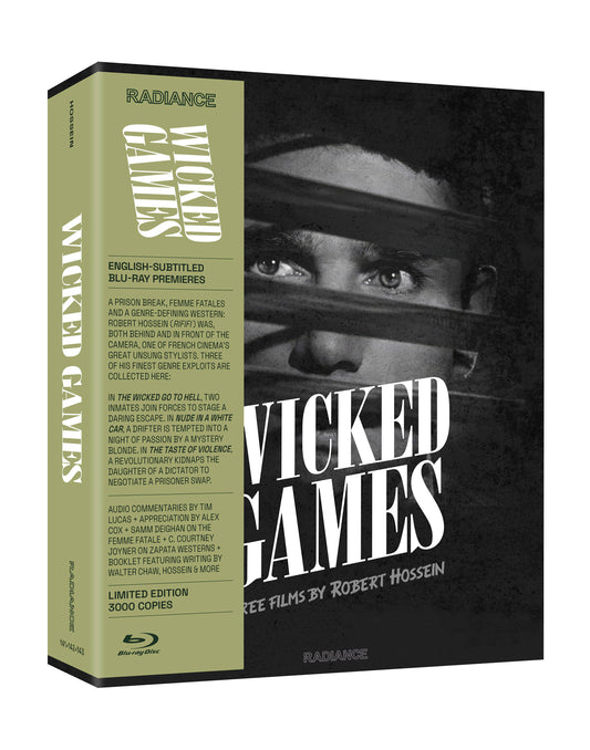 Wicked Games: Three Films by Robert Hossein Limited Edition Blu-ray Box (Radiance Films U.S.)