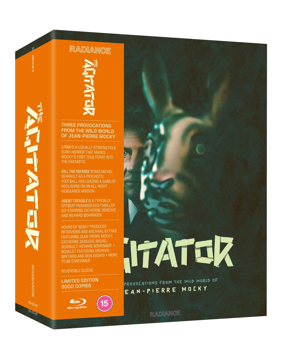 The Agitator: Jean-Pierre Mocky Blu-ray Box (Radiance UK/Region Free)