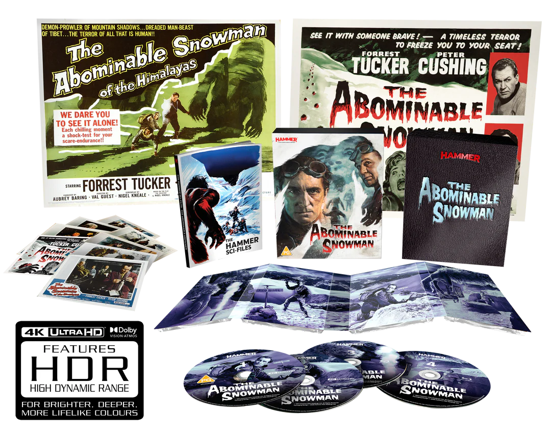 The Abominable Snowman Limited Collector's Edition 4K Ultra HD + Blu-Ray (Hammer Films/Region Free) [Preorder]