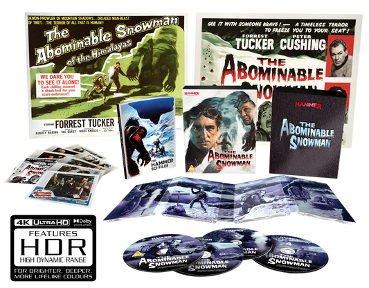 The Abominable Snowman Limited Collector's Edition 4K Ultra HD + Blu-Ray (Hammer Films/Region Free) [Preorder]