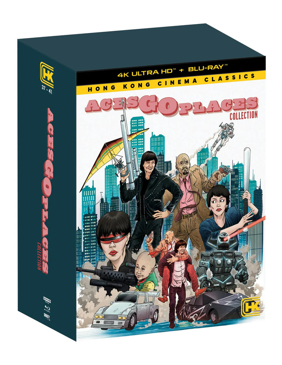 Aces Go Places Collection 4K UHD + Blu-ray (Shout Factory) [Preorder]