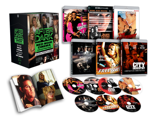 After Dark: Neo-Noir Cinema – Collection Four (1990 – 1997) Blu-ray + 1 4K UHD Disc (Unlawful Entry) Limited Edition HardBox (Imprint/Region Free) [Preorder]