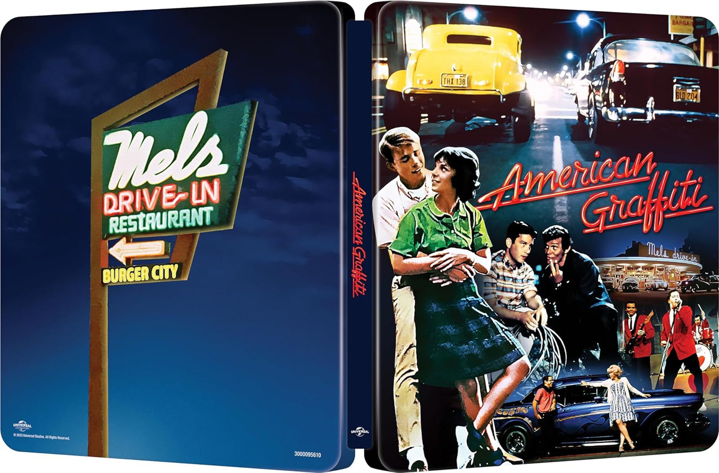 American Graffiti SteelBook 4K UHD + Blu-ray (Universal UK/Region Free/B)