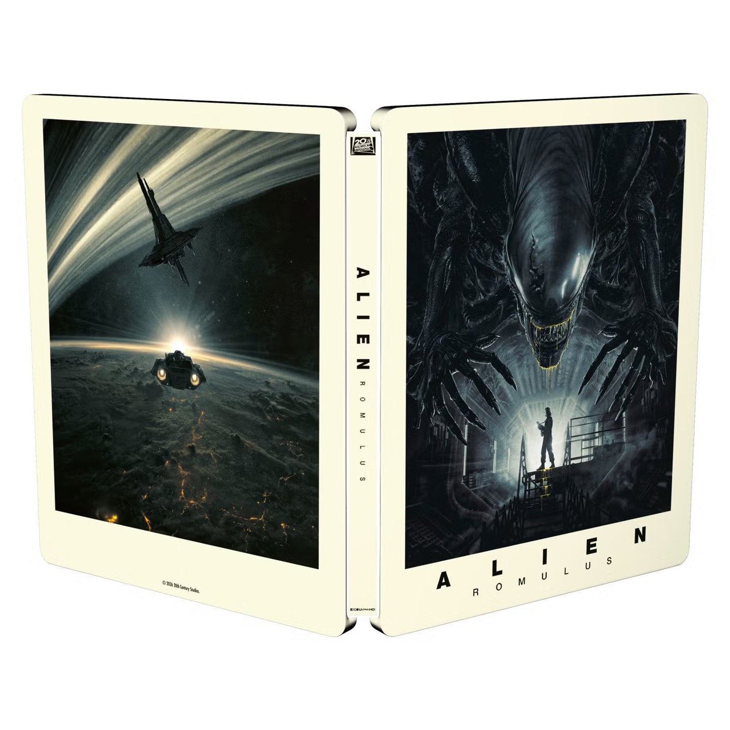 Alien: Romulus Limited Edition 4K UHD + Blu-ray SteelBook (Matt Ferguson Artwork) (20th Century Studios/Region Free) LIMIT 1 PER CUSTOMER
