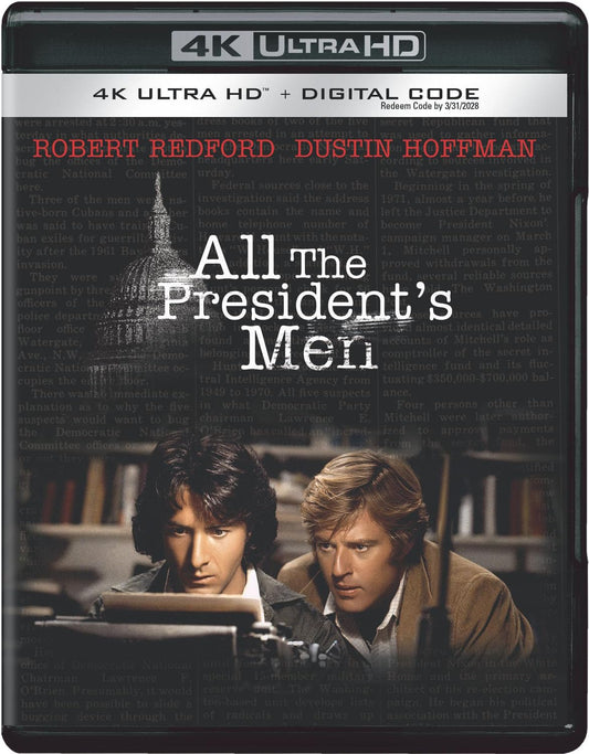 All the President's Men 4K UHD (Warner Bros. U.S.) [Preorder]
